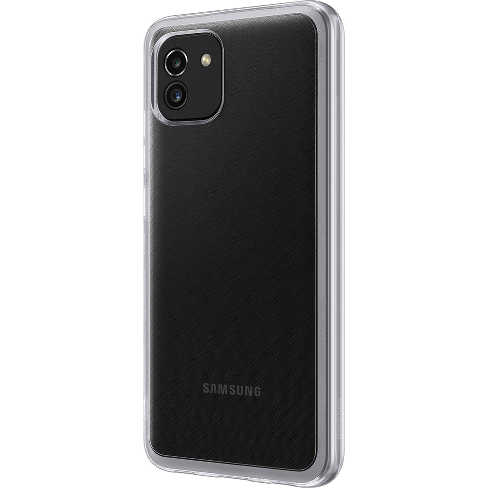 Чохол SAMSUNG Soft Clear Cover для Samsung Galaxy A03 Transparent (EF-QA035TTEGRU) Колір прозорий