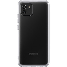 Чохол SAMSUNG Soft Clear Cover для Samsung Galaxy A03 Transparent (EF-QA035TTEGRU)