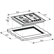 Варильна поверхня PRIME TECHNICS PHK 6056 FEBC