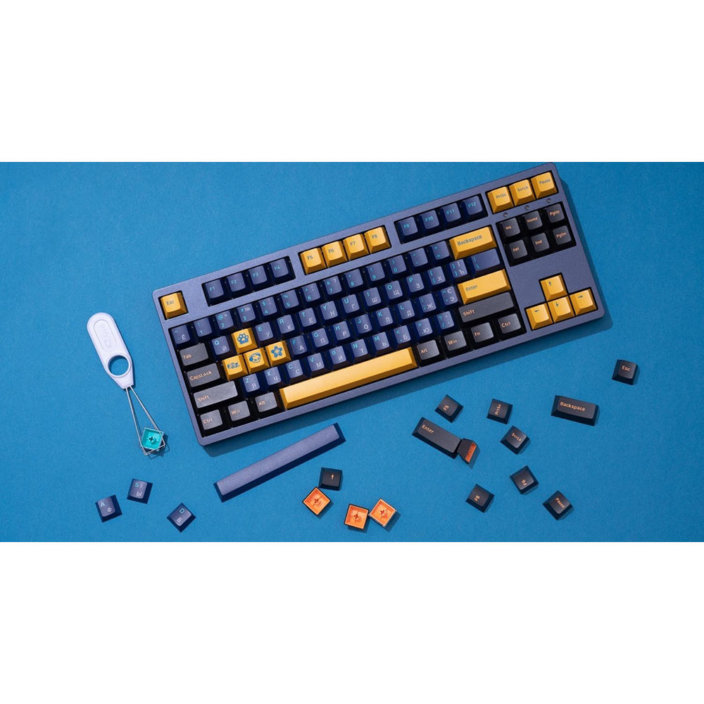 Изображение Клавиатура AKKO 3087 Horizon Akko CS Lavender Purple Blue/Black (A3087 H ALP)