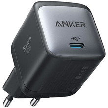 Зарядний пристрій ANKER PowerPort 713 Nano II 45W USB-C GaN Black (A2664G11)