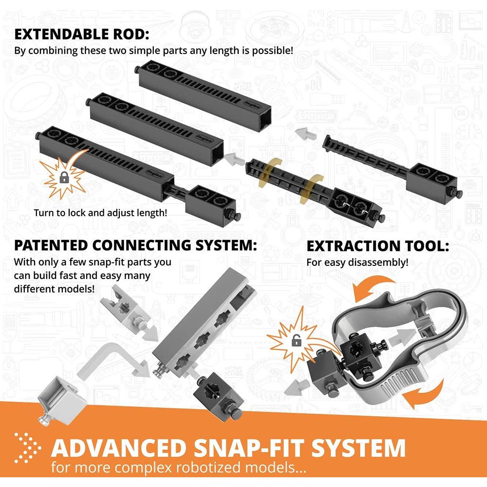 Замовити Конструктор ENGINO STEM & Robotics Pro Set v2 (E30-1B)