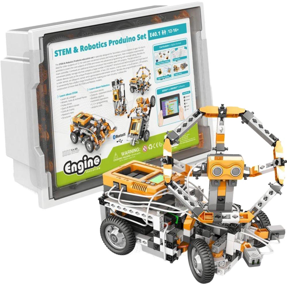 Конструктор ENGINO STEM & Robotics Produino Set v2 (E40) Конструктор ENGINO STEM & Robotics Produino Set v2 (E40)
