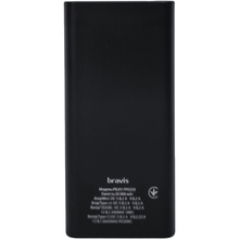 Powerbank BRAVIS 20000mAh PD20W USB-C/Micro/2USB Black (PB2017PD225)