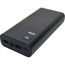 Powerbank BRAVIS 20000mAh PD20W USB-C/Micro/2USB Black (PB2017PD225)