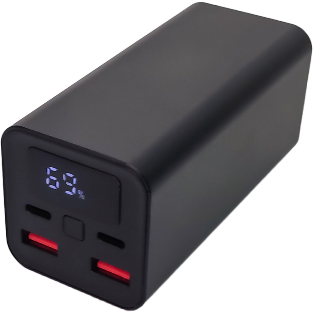 Powerbank BRAVIS 20000mAh PD65W 2USB-C/2USB Black (PB2085PD650) Ємність 20000