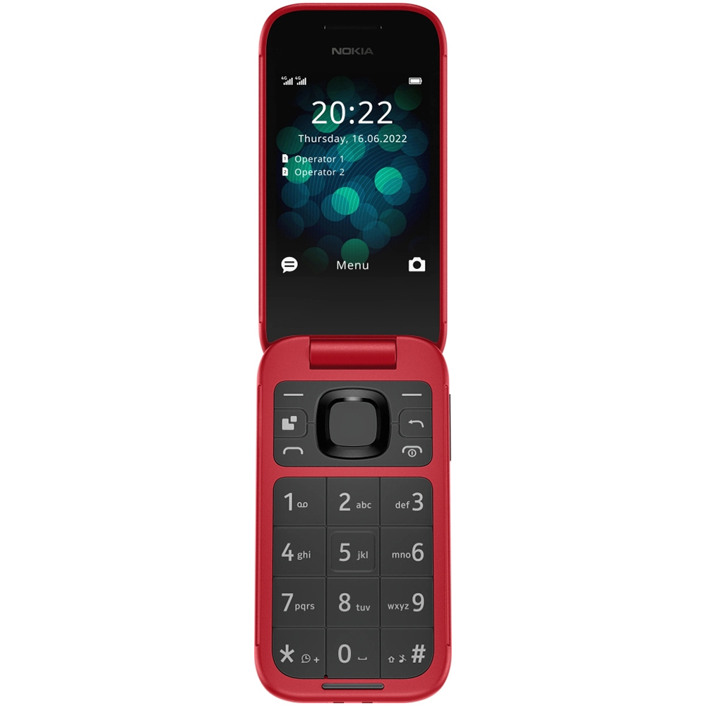 Фото 3 Мобільний телефон NOKIA 2660 Dual SIM Red (TA-1469)