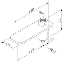 Излив AM.PM (F50A70900)