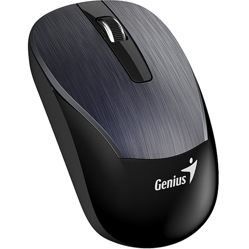 Миша GENIUS ECO-8015 Iron Gray (31030011412) Бездротове підключення RF