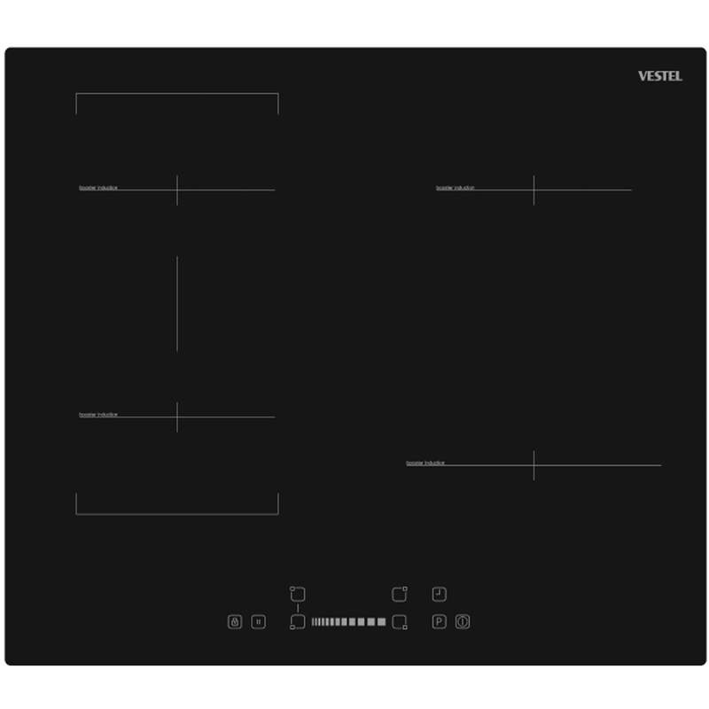 Варильна поверхня VESTEL AOB-6420 Тип поверхні індукційна