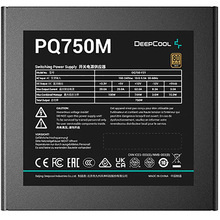 Блок питания DEEPCOOL PQ750M (R-PQ750M-FA0B-EU) 750W