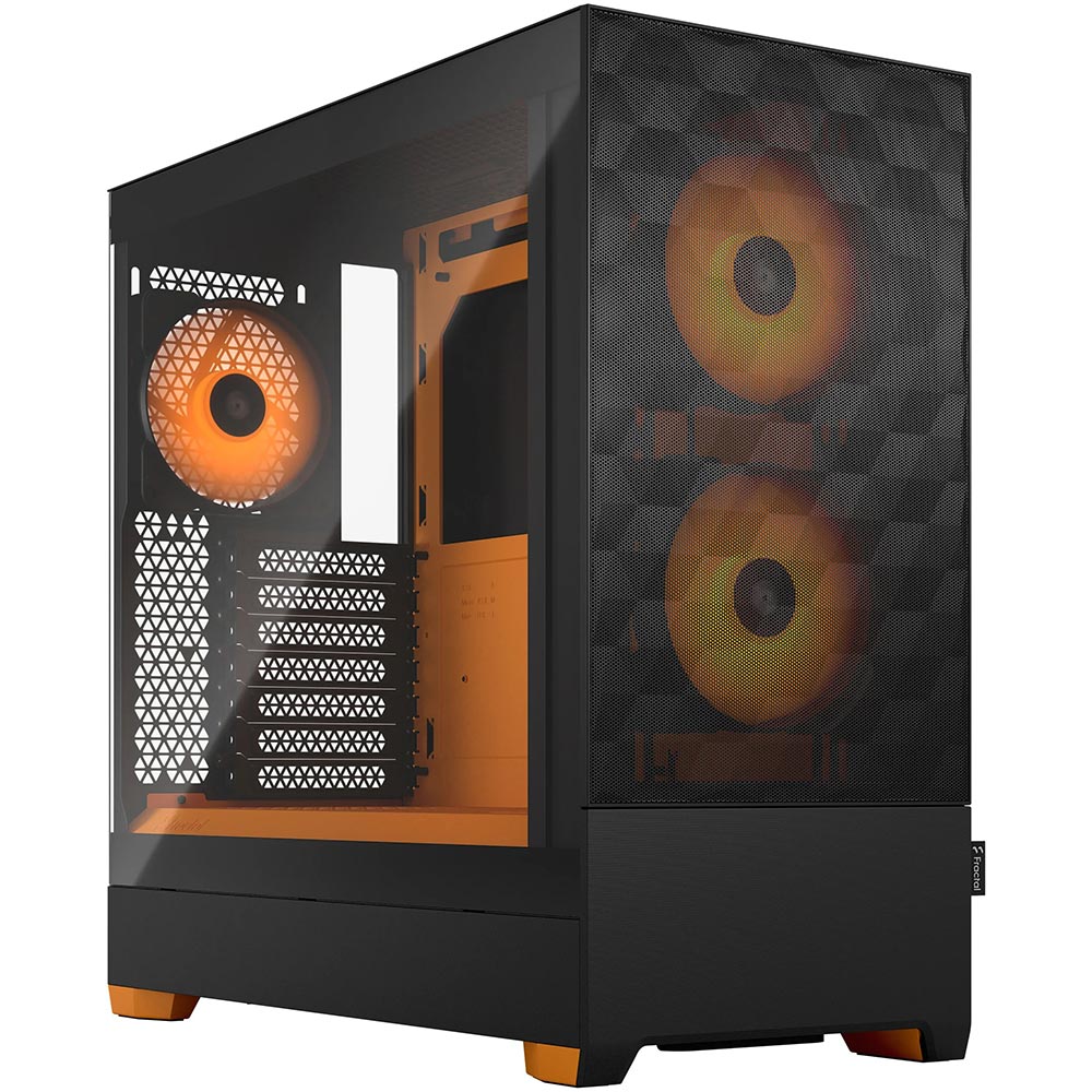 Корпус FRACTAL DESIGN Pop Air RGB Orange Core TG (FD-C-POR1A-05)
