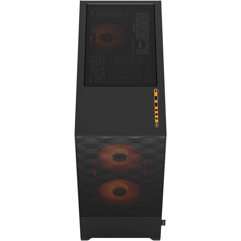 Зовнішній вигляд Корпус FRACTAL DESIGN Pop Air RGB Orange Core TG (FD-C-POR1A-05)