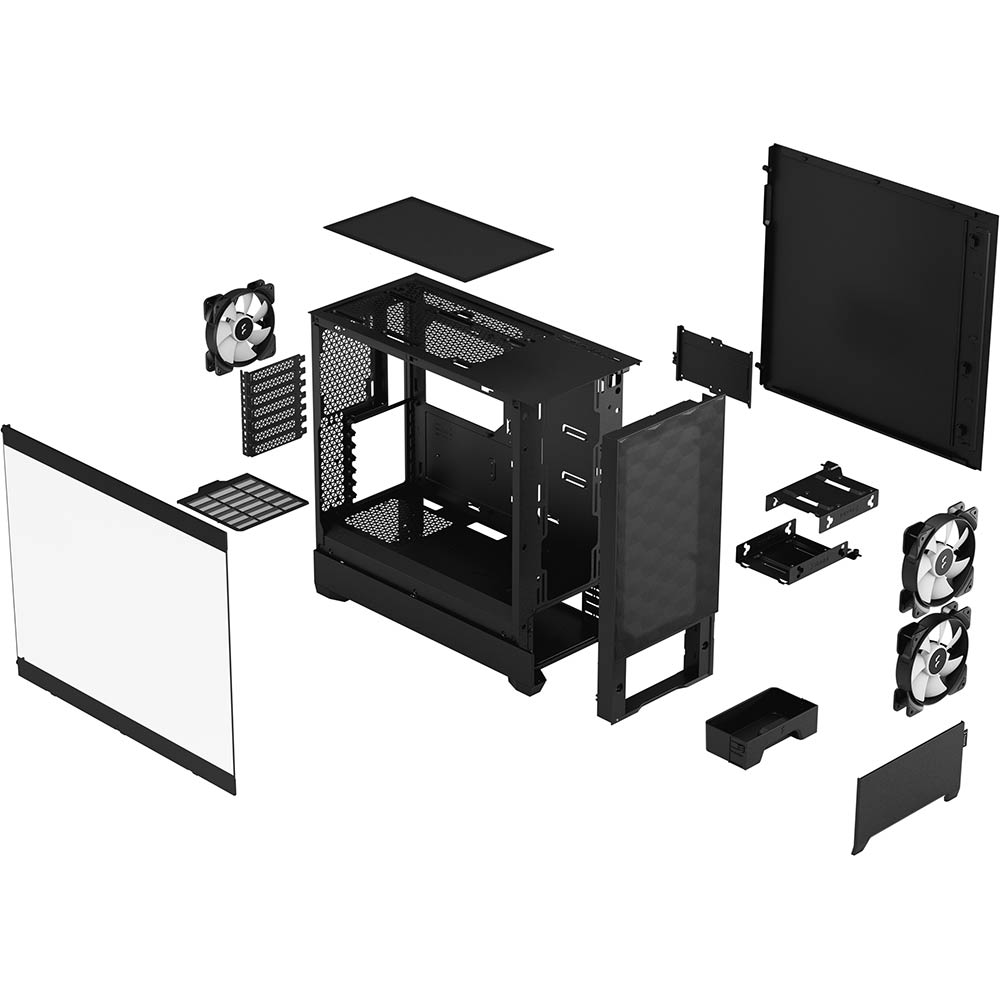В інтернет магазині Корпус FRACTAL DESIGN Pop Air RGB Black TG Clear Tint (FD-C-POR1A-06)