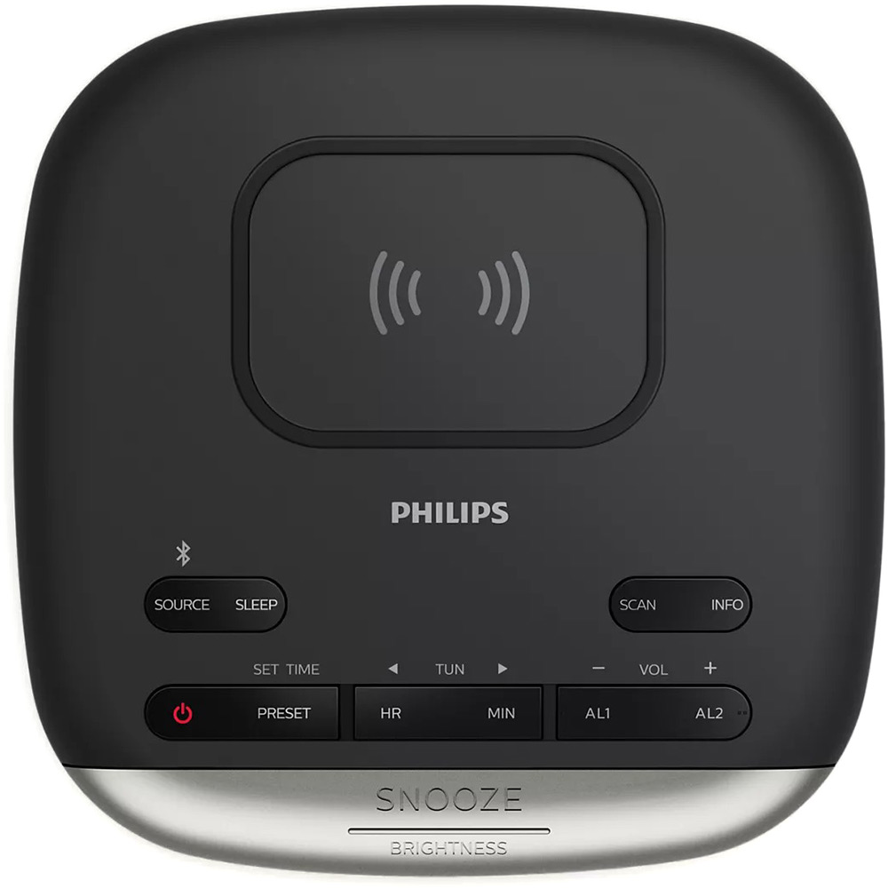 Радиочасы PHILIPS TAR7606/10 Qi Wireless Дисплей True