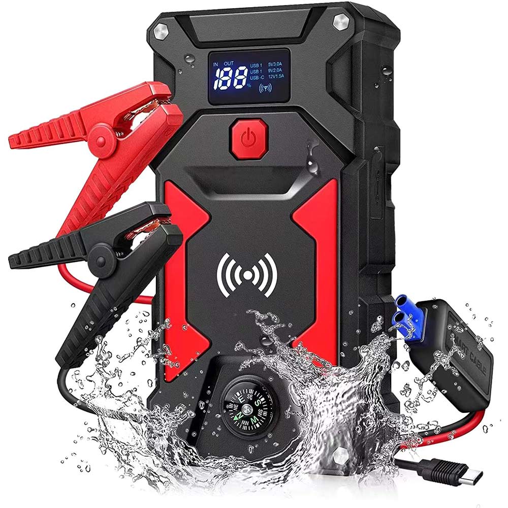 Пуско-зарядное устройство XOKO Finemge series FG601 24000 Car Jump starter, пиковый ток 2500A, wireless charger (XK-FG601) Выходное напряжение 12