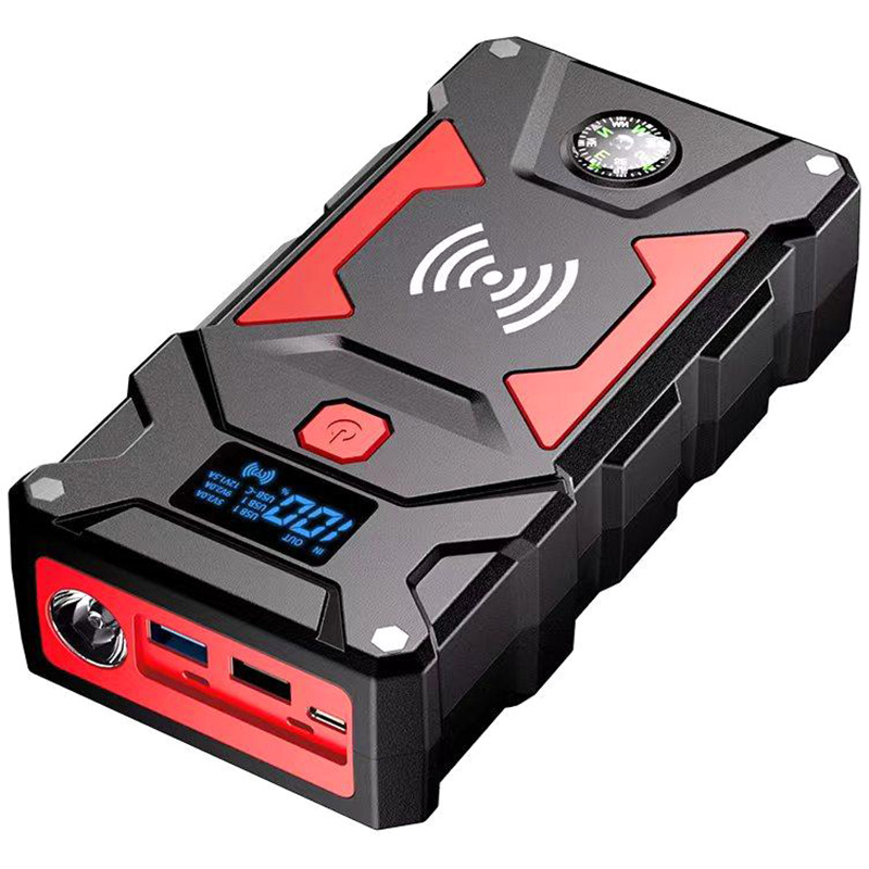 Пуско-зарядное устройство XOKO Finemge series FG601 24000 Car Jump starter, пиковый ток 2500A, wireless charger (XK-FG601) Выходное напряжение 5