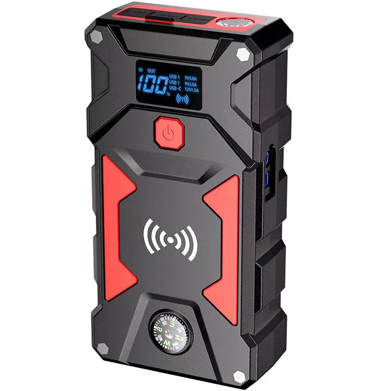 Внешний вид Пуско-зарядное устройство XOKO Finemge series FG601 24000 Car Jump starter, пиковый ток 2500A, wireless charger (XK-FG601)