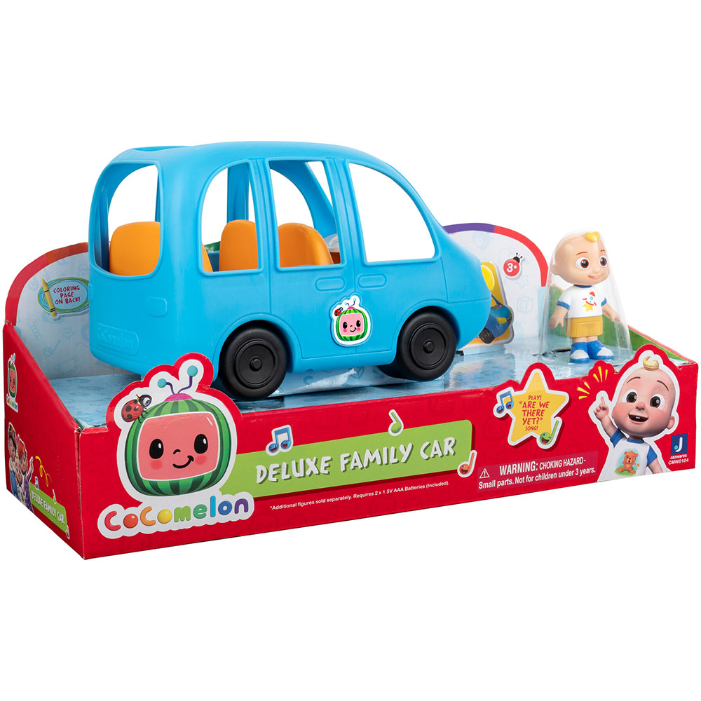 Фото Игровой набор COCOMELON Deluxe Family Car свет и звук (CMW0104)