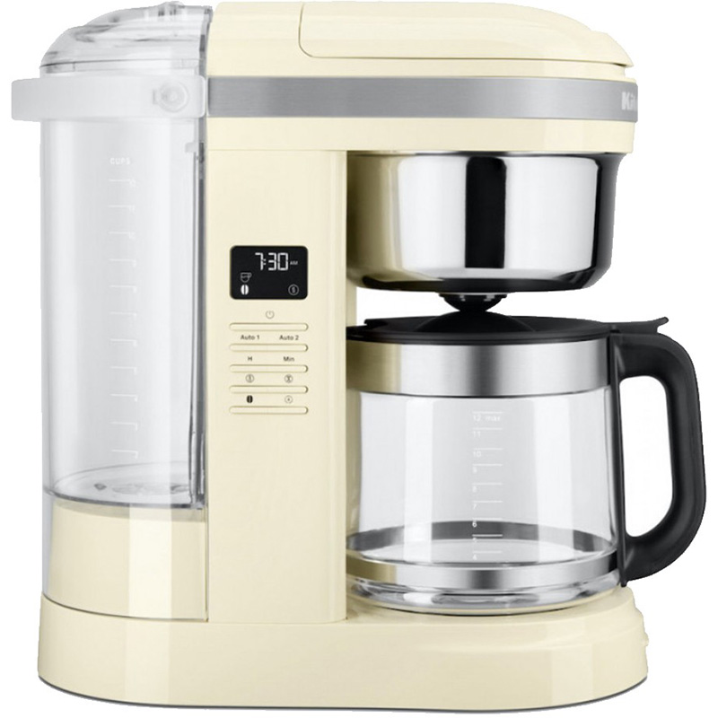 Кавоварка KITCHENAID 5KCM1209EAC Creme Кава, що використовується мелена