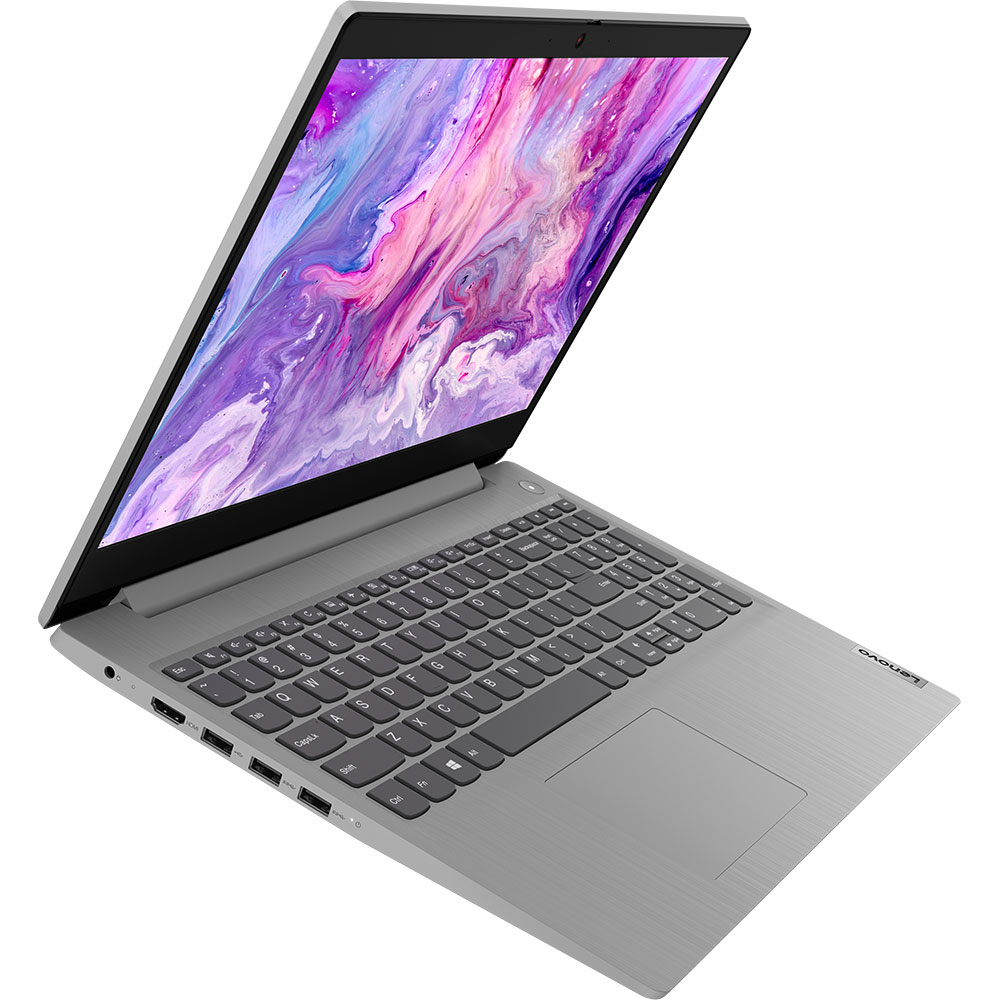 Внешний вид Ноутбук LENOVO IdeaPad 3 15ITL05 Platinum Grey (81X800MNRA)