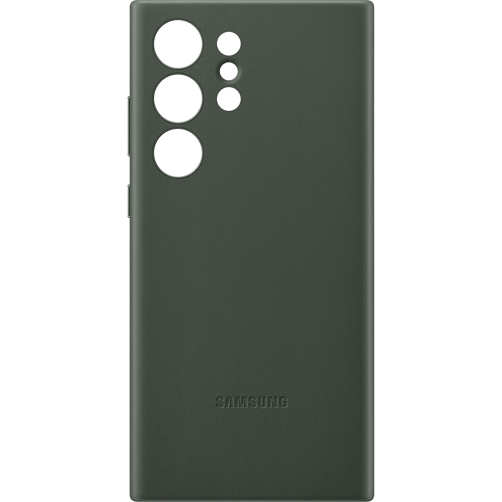 Чохол SAMSUNG Leather Case для Samsung Galaxy S23 Ultra Green (EF-VS918LGEGRU) Чохол SAMSUNG Leather Case для Samsung Galaxy S23 Ultra Green (EF-VS918LGEGRU)