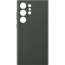 Чохол SAMSUNG Leather Case для Samsung Galaxy S23 Ultra Green (EF-VS918LGEGRU)