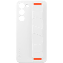 Львов - Чехол SAMSUNG Silicone Grip Case для Samsung Galaxy S23+ White (EF-GS916TWEGRU)