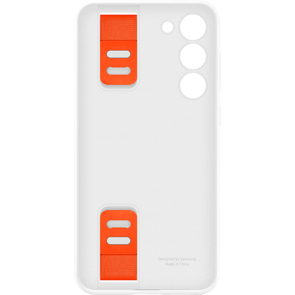Чохол SAMSUNG Silicone Grip Case для Samsung Galaxy S23+ White (EF-GS916TWEGRU) Сумісність за моделлю Samsung Galaxy S23+