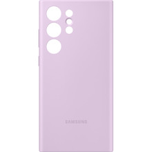 Чехол SAMSUNG Silicone Case для Samsung Galaxy S23 Ultra Lilac (EF-PS918TVEGRU)