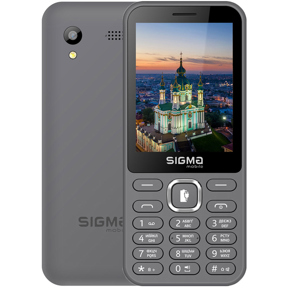 Мобильный телефон SIGMA X-style 31 Power Type-C Grey