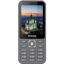 Мобільний телефон SIGMA X-style 31 Power Type-C Grey