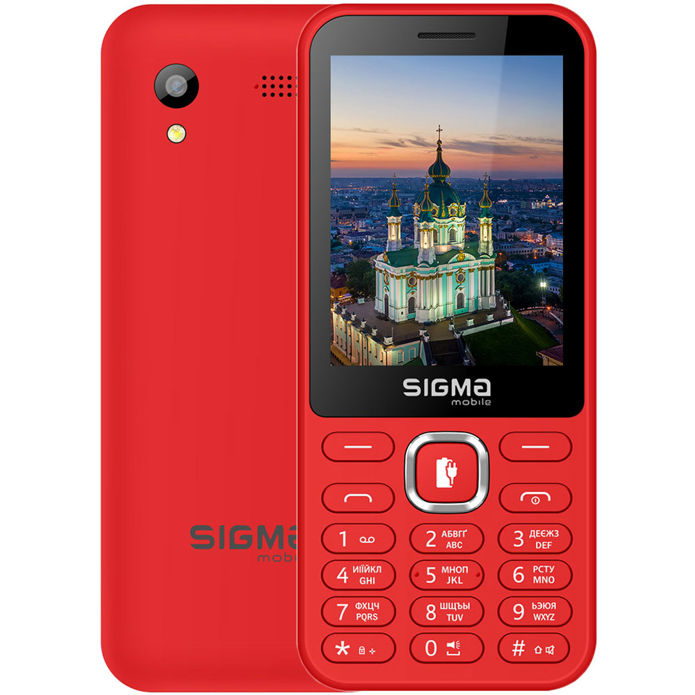 Мобильный телефон SIGMA X-style 31 Power Type-C Red