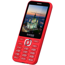 Мобильный телефон SIGMA X-style 31 Power Type-C Red