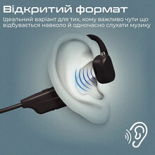 Гарнитура PROMATE Ripple Black (ripple.black)