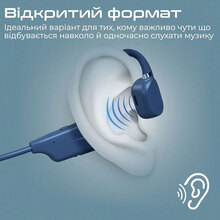 Гарнітура PROMATE Ripple Blue (ripple.blue)