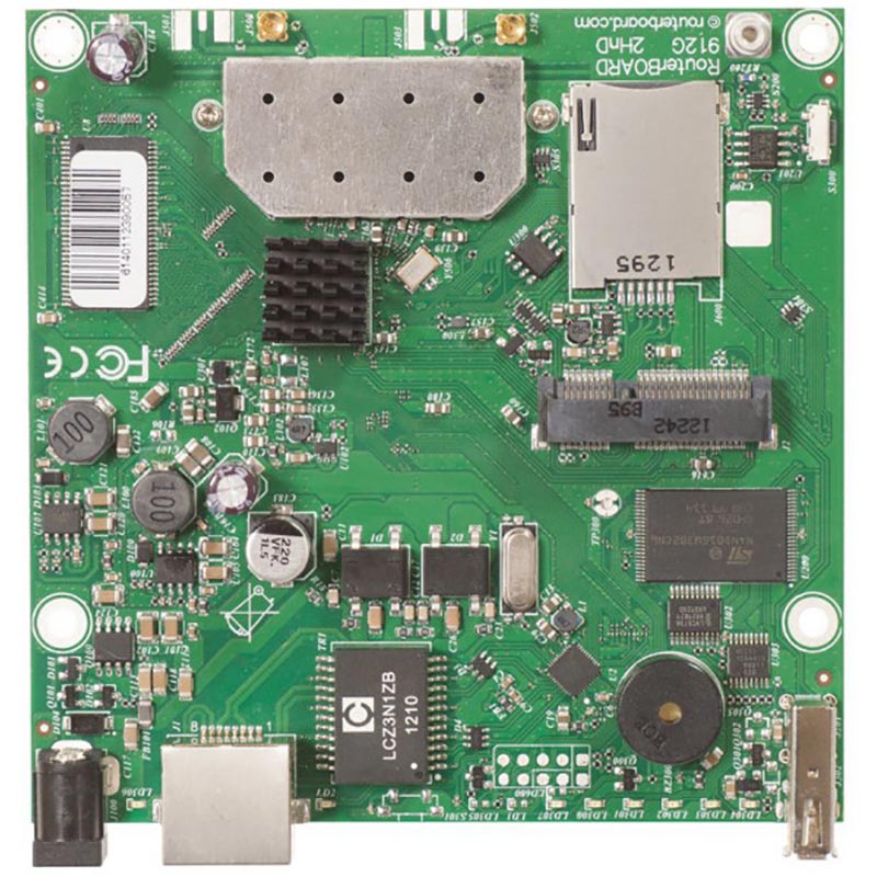 Wi-Fi роутер MIKROTIK Routerboard RB912UAG-2HPnD Тип устройства Wi-Fi роутер