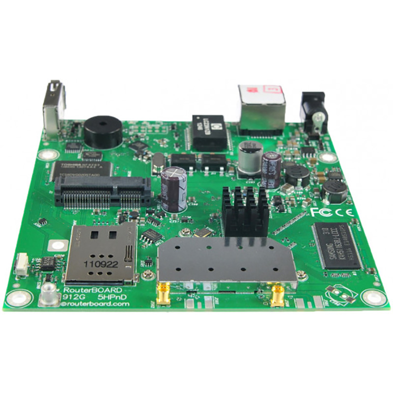 Wi-Fi роутер MIKROTIK Routerboard RB912UAG-2HPnD Класс роутера домашний