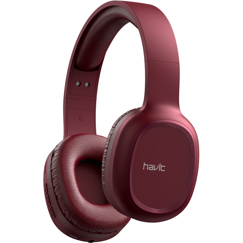 Навушники HAVIT HV-H2590BT PRO Bluetooth Red (27347) Конструкція накладні (накладаються на вухо)