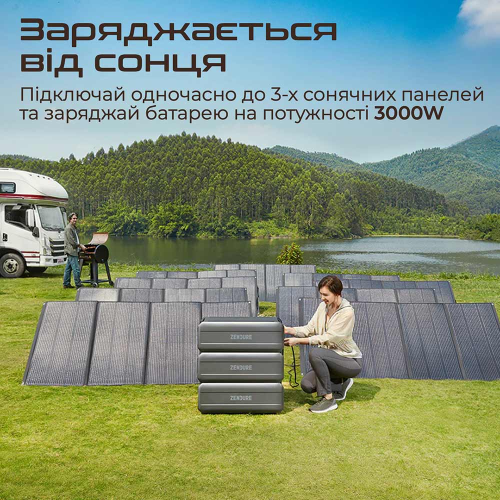 Покупка Зарядна станція ZENDURE SuperBase V4600 3800W 4608Wh Grey (ZDSBV4600-gy-eu)