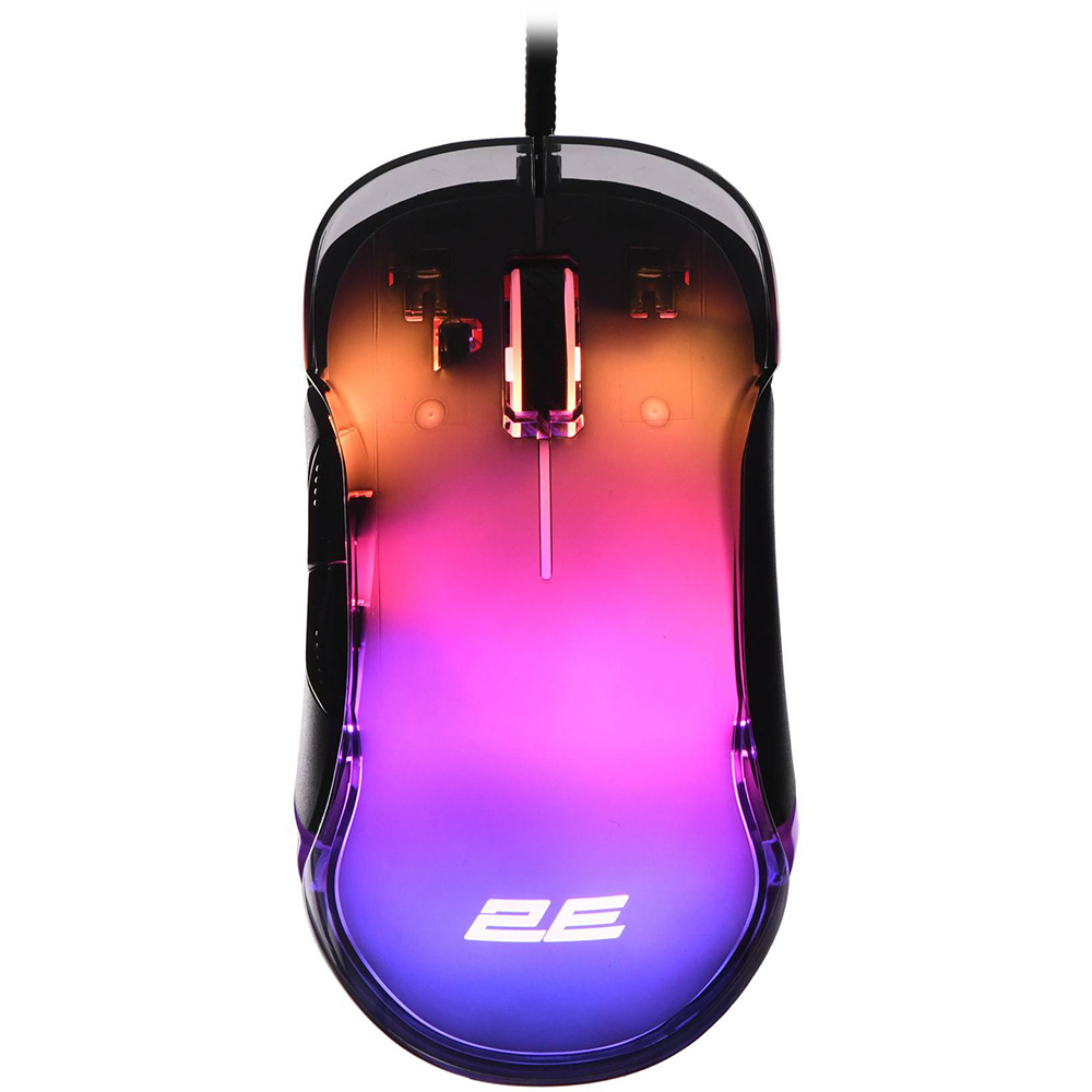 Мышь 2E GAMING MG345 RGB USB Transparent (2E-MG345TR)