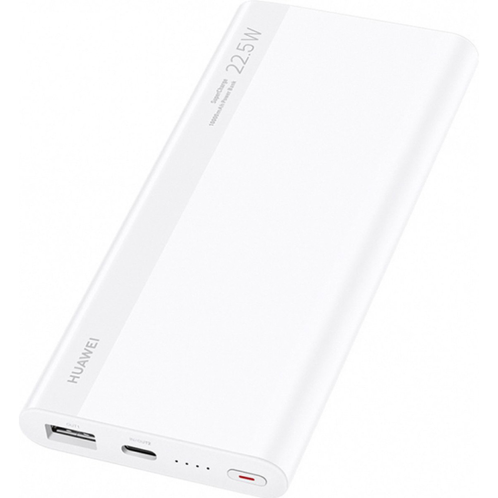 Powerbank HUAWEI SuperCharge 10000 mAh White (HU-55034445) Входной разъем USB Type-C