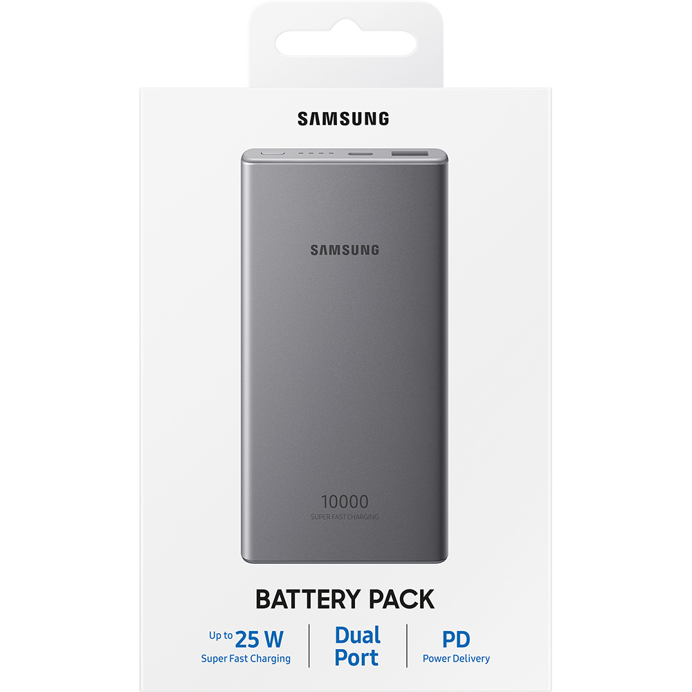 Зовнішній вигляд Powerbank SAMSUNG 10000 mAh (EB-P3300XJEGEU)