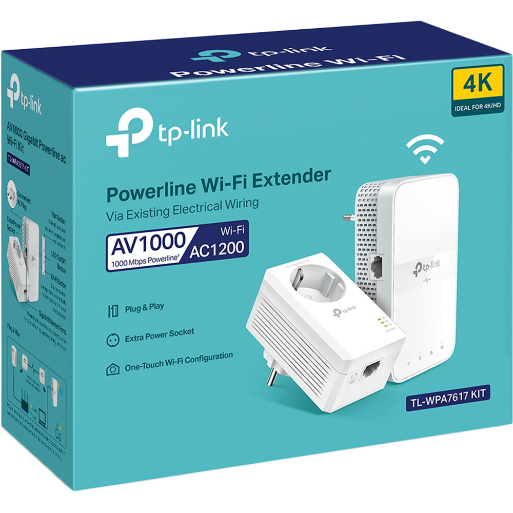 Внешний вид Адаптер Powerline TP-LINK TL-WPA7617KIT