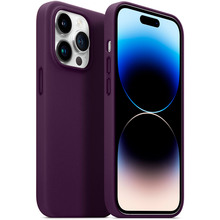 Чехол ARMORSTANDART FAKE Leather Case для Apple iPhone 14 Pro Dark Cherry (ARM64398)