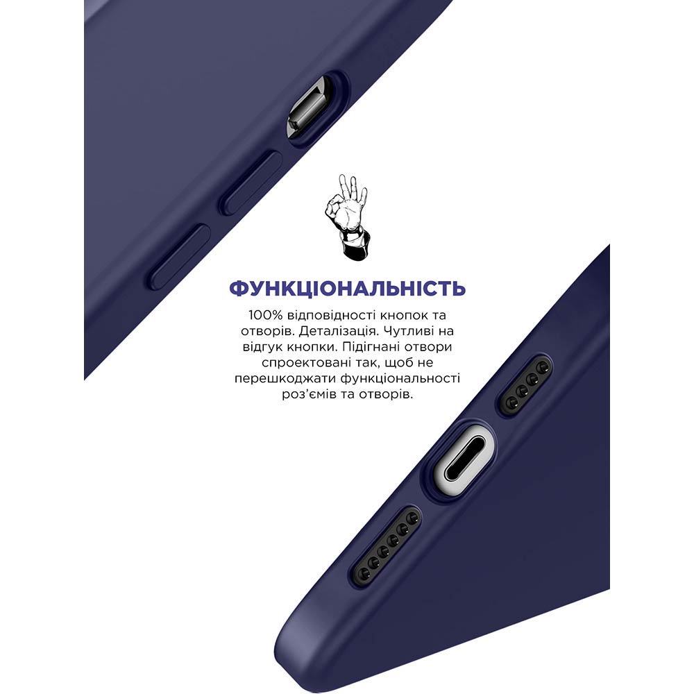 Чохол ARMORSTANDART ICON2 Case для Apple iPhone 14 Pro Elderberry (ARM63604) Колір фіолетовий