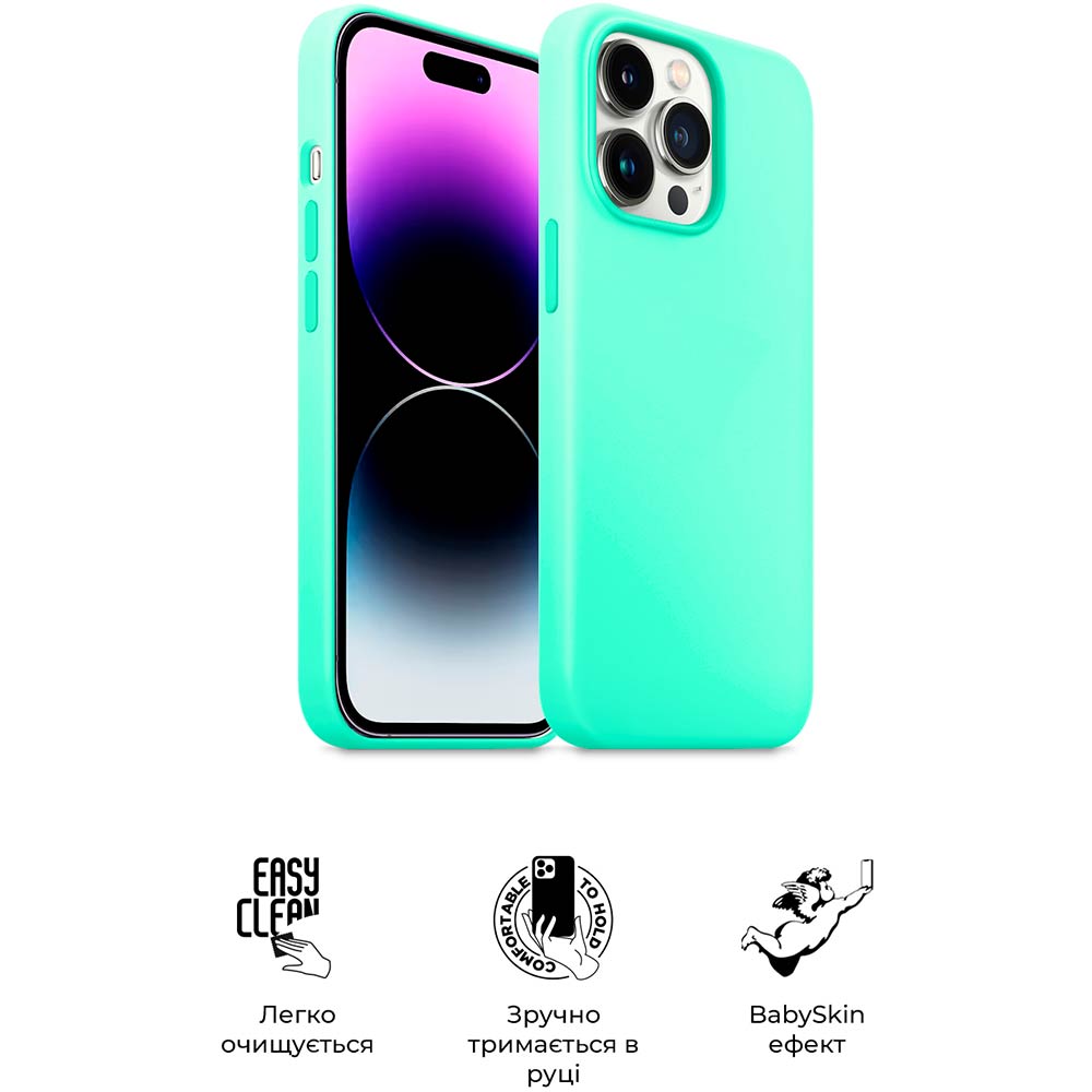 Чехол ARMORSTANDART ICON2 Case для Apple iPhone 14 Pro Max Succulent (ARM63615) Материал силикон