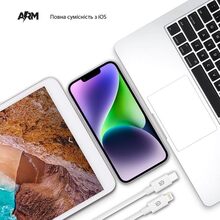 Кабель ARMORSTANDART AMQGJ2L Lightning - USB-C 1.2m white (ARM64296)
