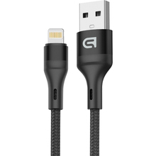 Кабель ARMORSTANDART AR87 USB - Lightning 3A 1.2m Black (ARM64037)