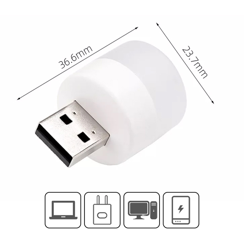 Лампа ARMORSTANDART USB LED White (ARM65674) Тип LED